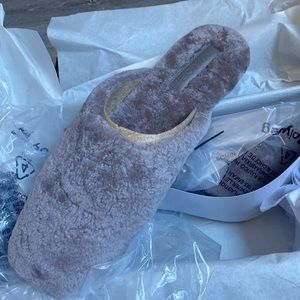 Vince Gray Caela Shearling Slipper Size 8